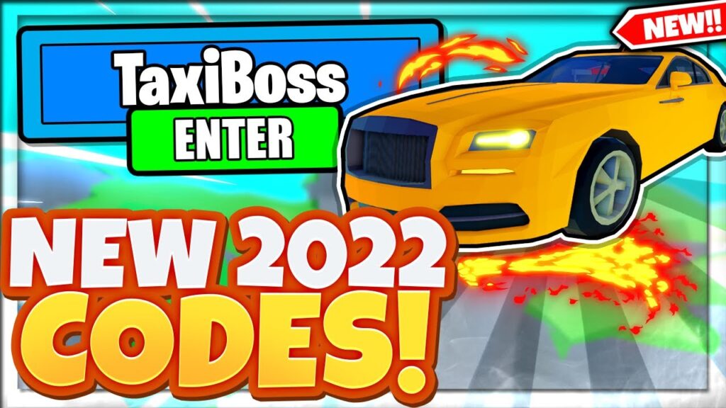 Taxi Boss Roblox Codes 5 September 2024