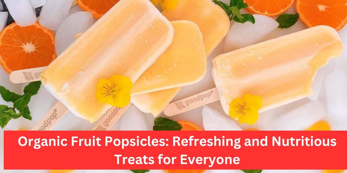 Organic Fruit Popsicles: Refreshing and Nutritious Treats for Everyone